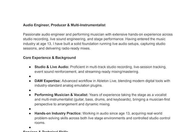 mix and master your rock song